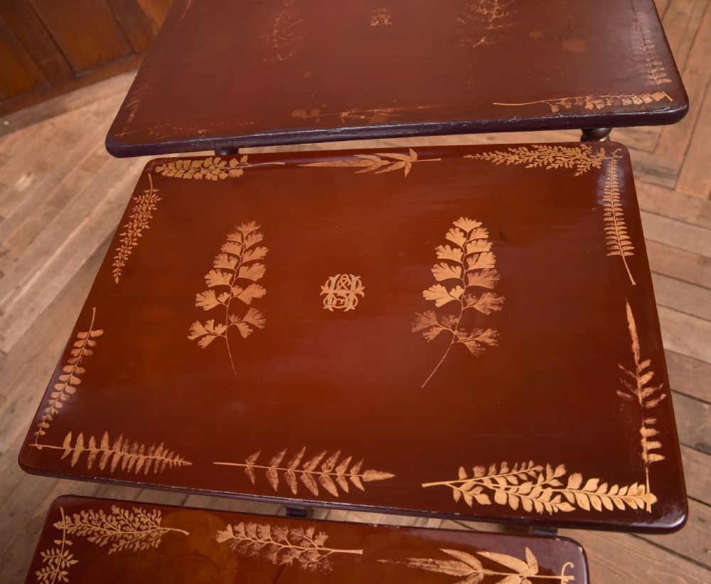 Oriental Nest of  4 Tables View VIII
