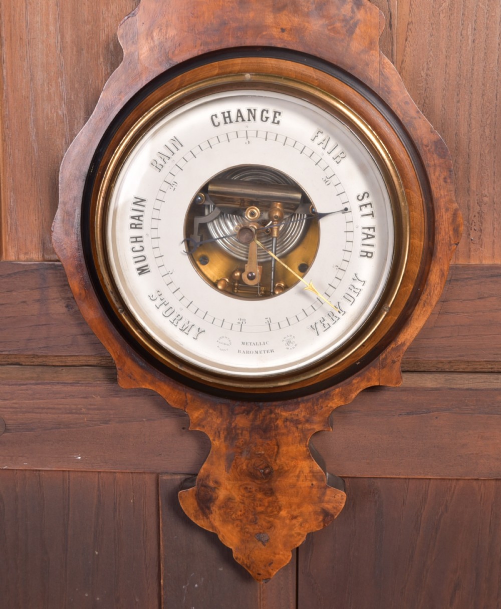 French Walnut Barometer View III