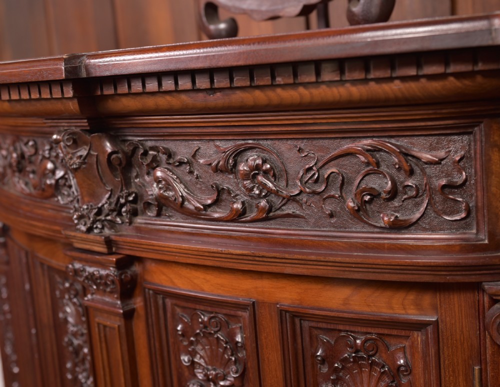 Edwardian Mahogany Side Cabinet View II