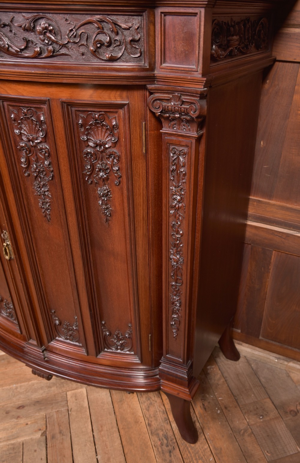 Edwardian Mahogany Side Cabinet View IV