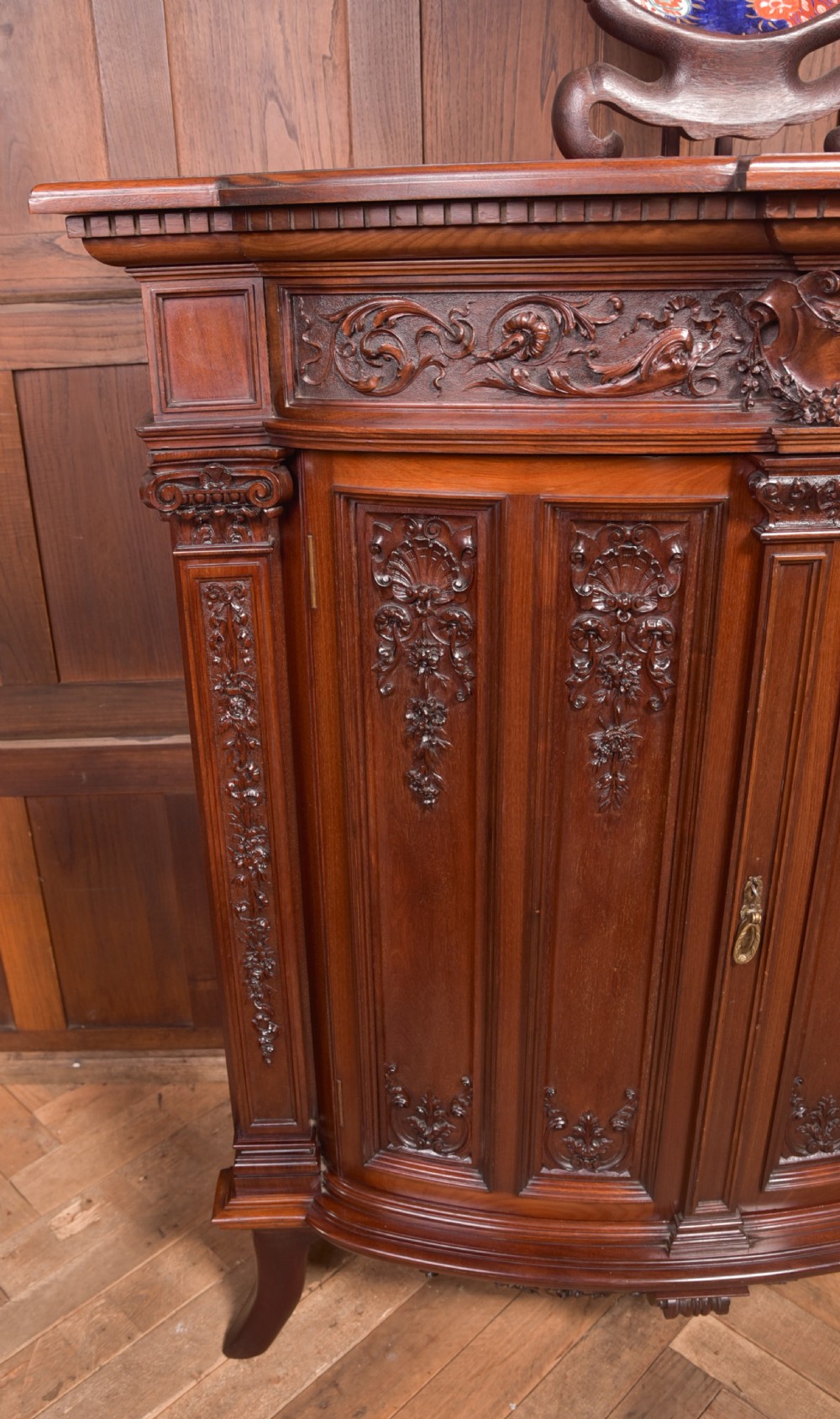 Edwardian Mahogany Side Cabinet View VI