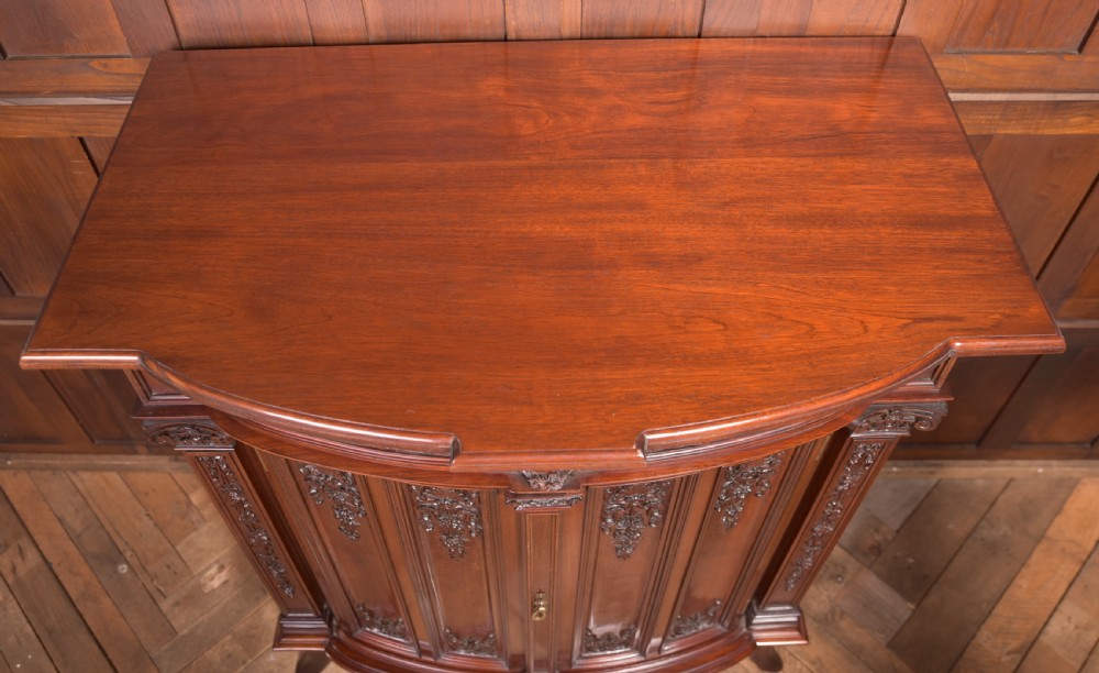 Edwardian Mahogany Side Cabinet View XI