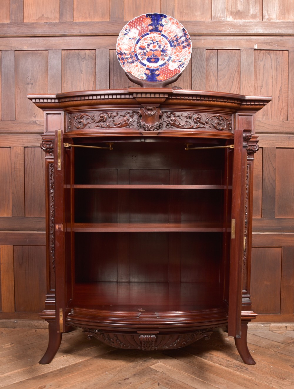 Edwardian Mahogany Side Cabinet View XII