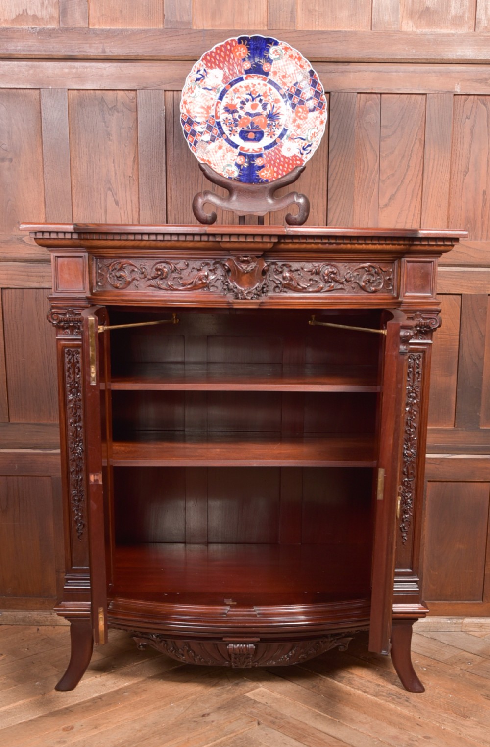 Edwardian Mahogany Side Cabinet View XIII
