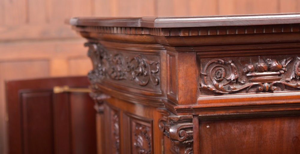 Edwardian Mahogany Side Cabinet View XVII