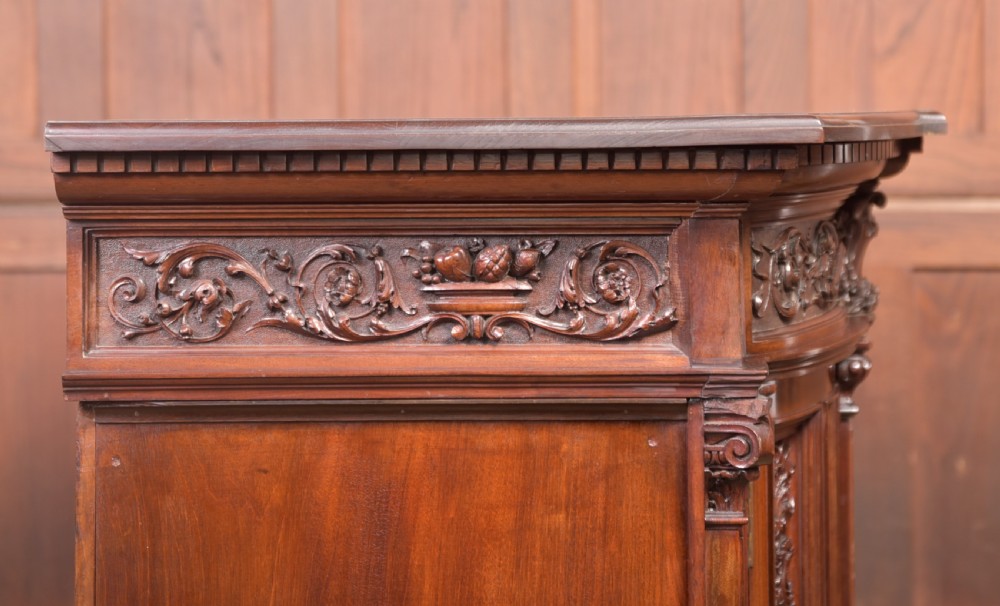 Edwardian Mahogany Side Cabinet View XX