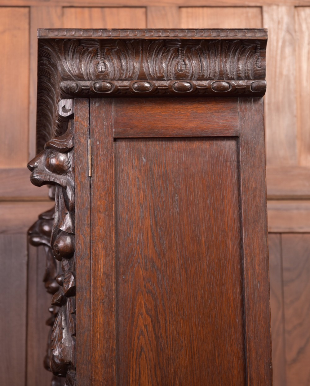 Oak Continental Bookcase  View XX
