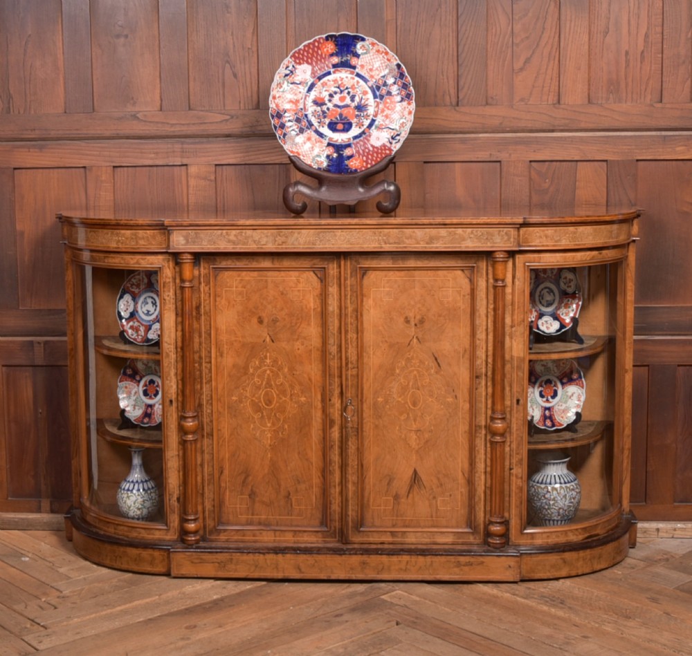Victorian Walnut Credenza View II