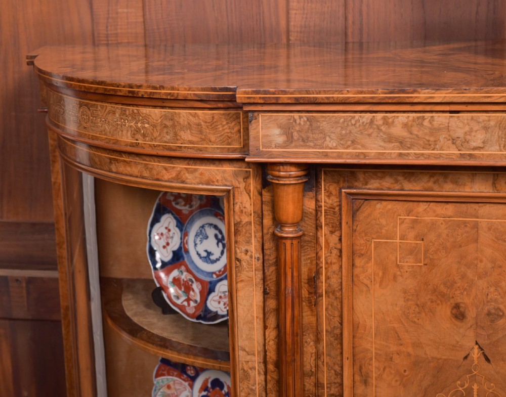 Victorian Walnut Credenza View III