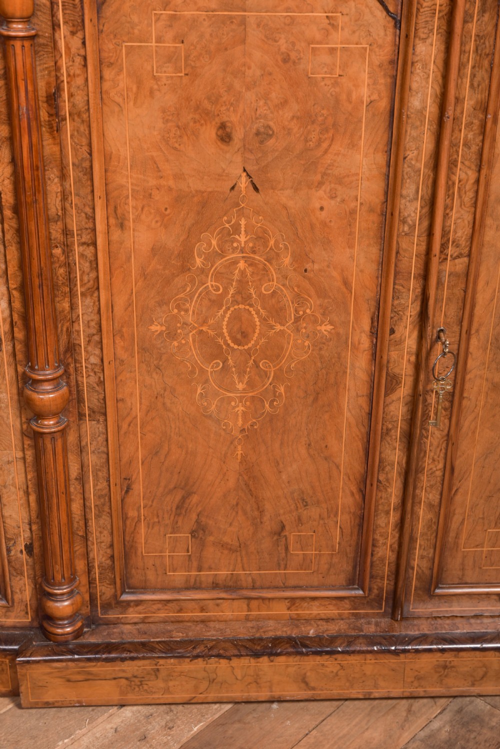 Victorian Walnut Credenza View VIII