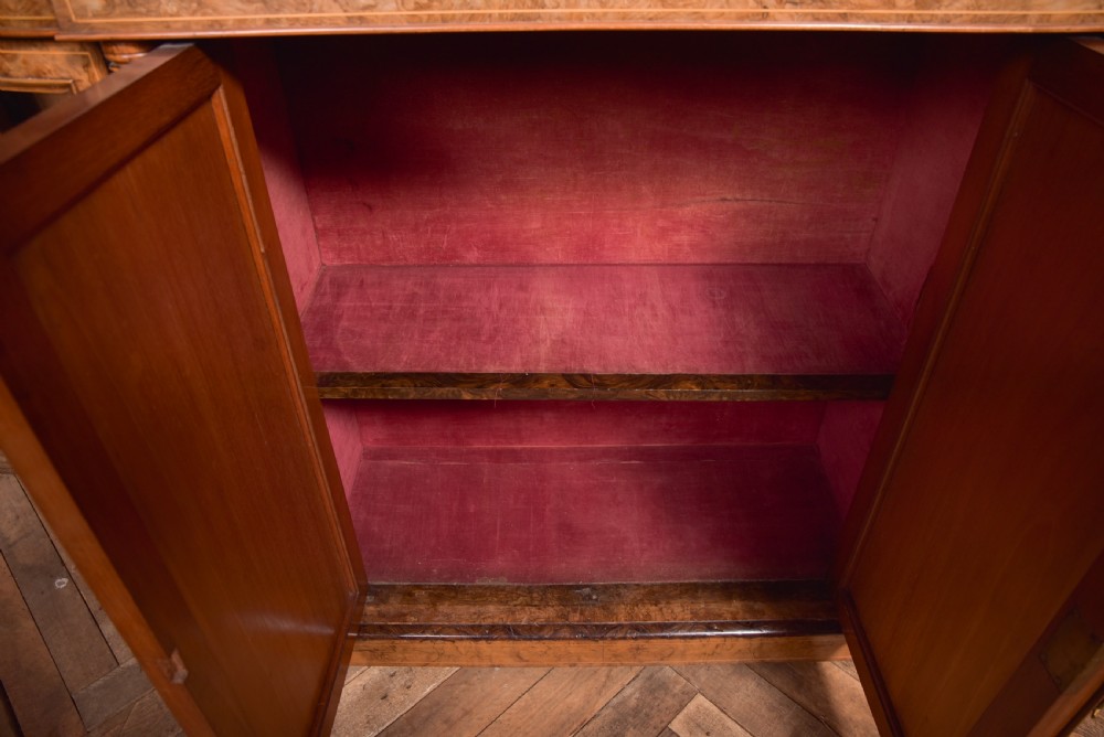 Victorian Walnut Credenza View XI