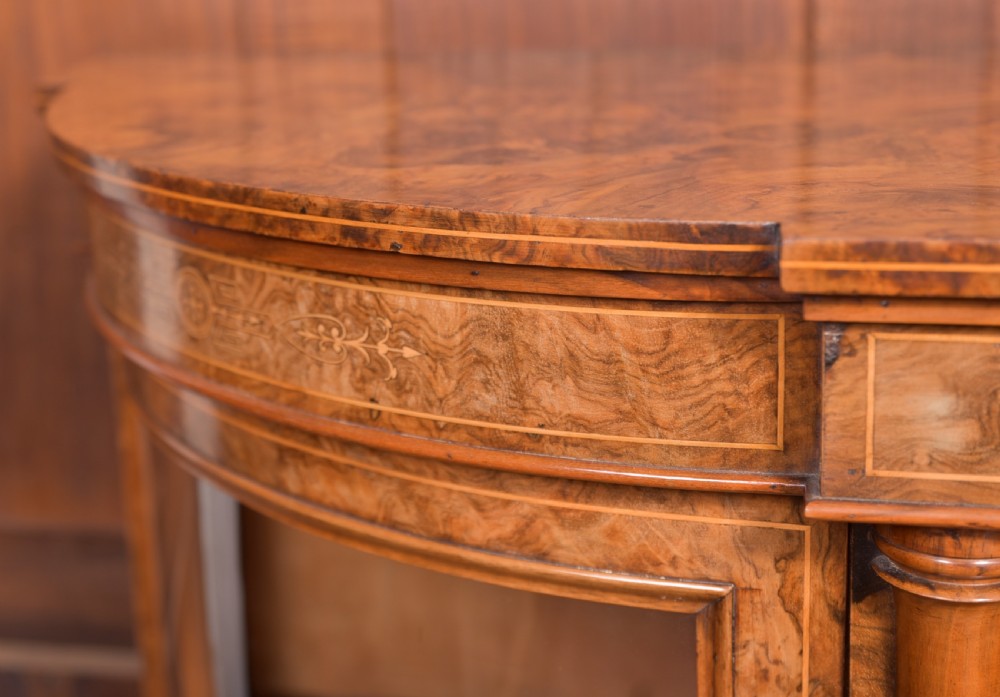 Victorian Walnut Credenza View XIV