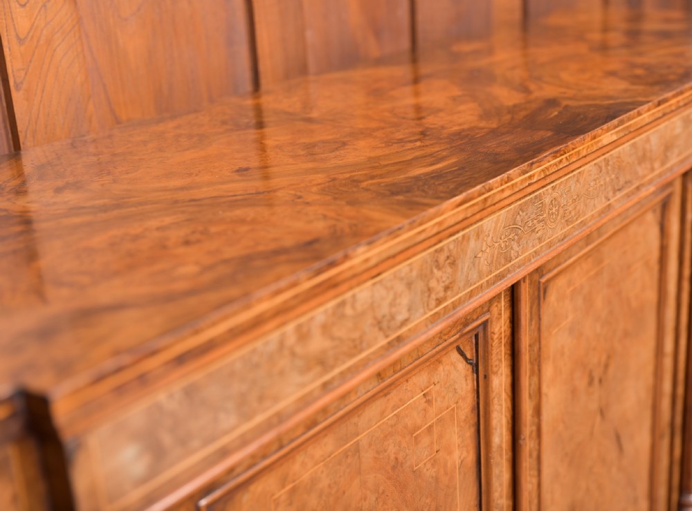 Victorian Walnut Credenza View XVI