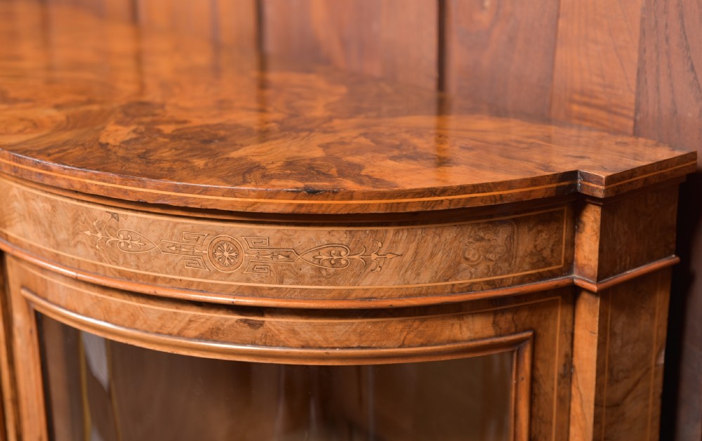 Victorian Walnut Credenza View XVII