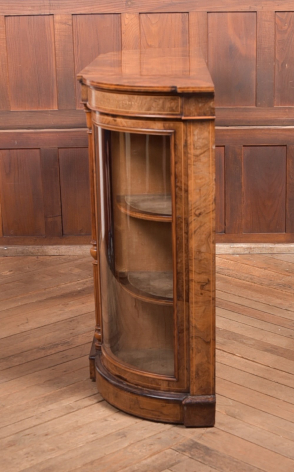 Victorian Walnut Credenza View XX