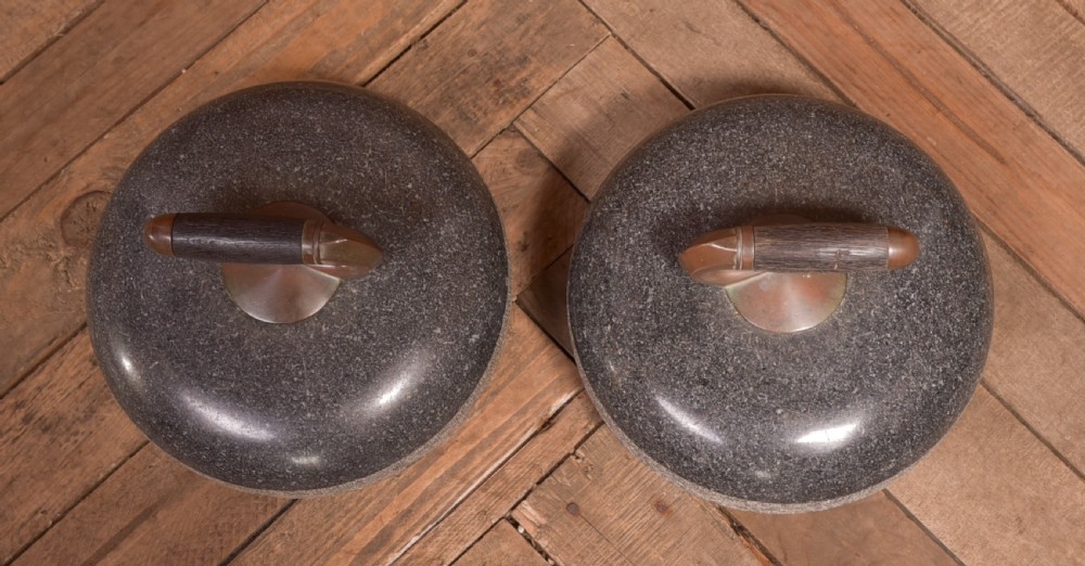 Pair Granit Curling Stones View II
