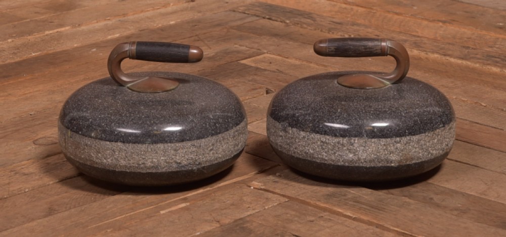 Pair Granit Curling Stones View III