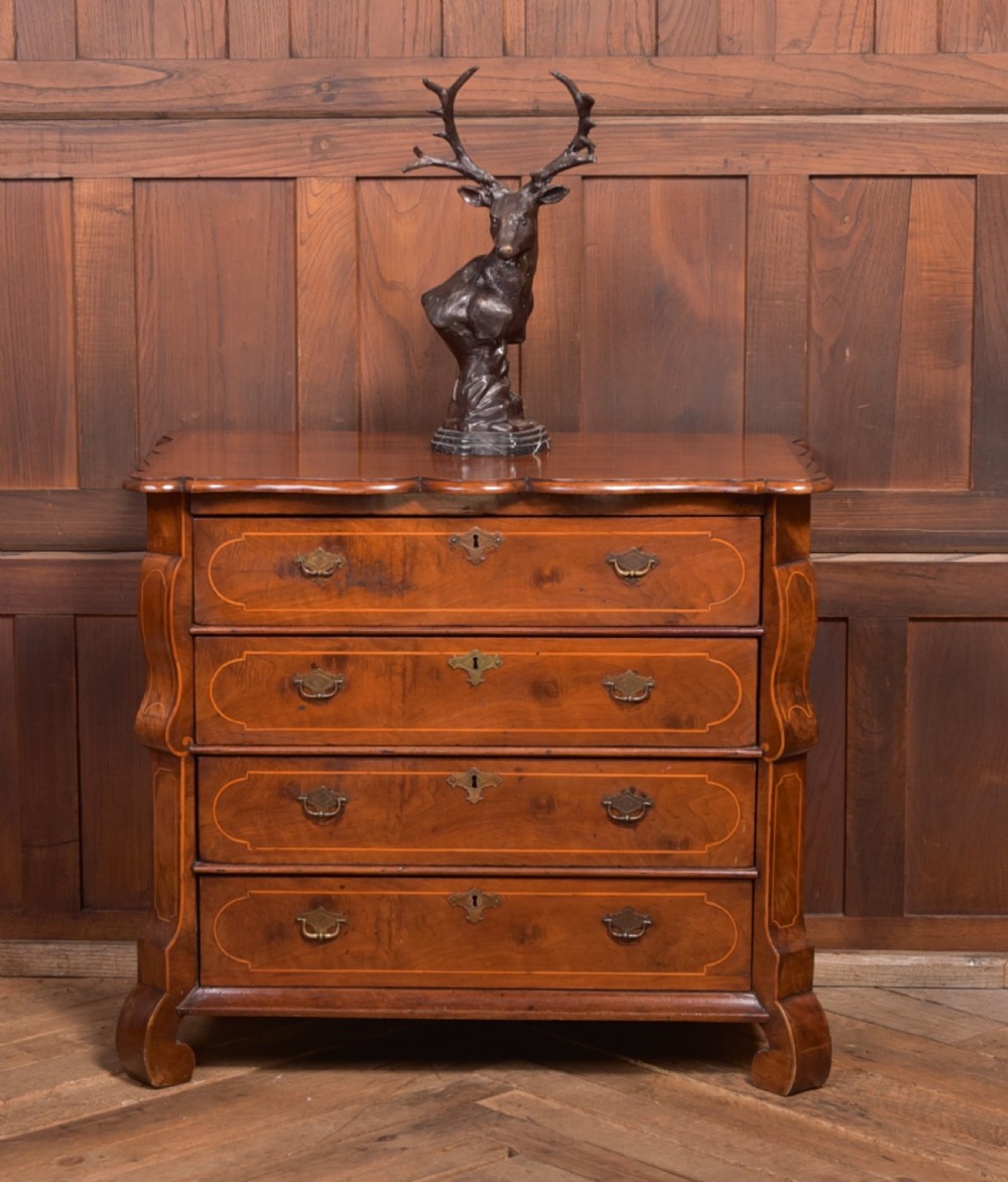 Dutch Walnut Chest of Drawers