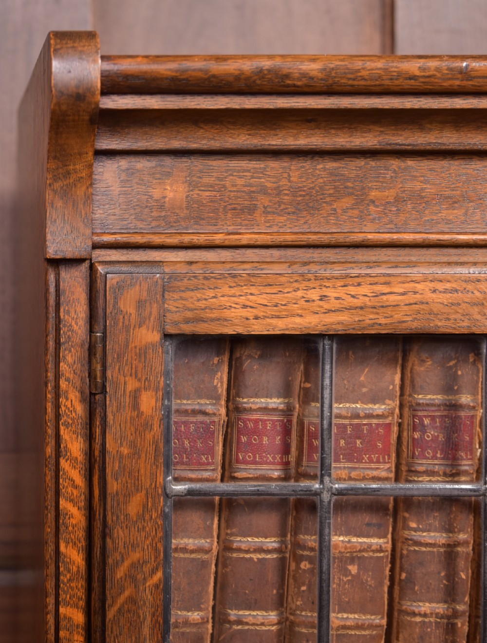 Pair of Oak Sectional Bookcases View XXII