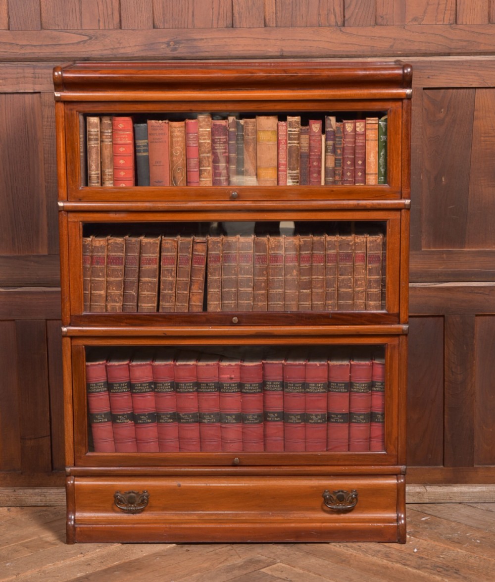 Globe Wernicke 3 Sectional Bookcase