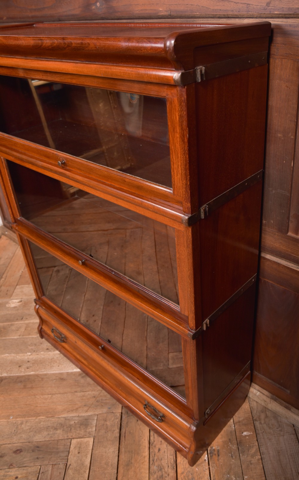 Globe Wernicke 3 Sectional Bookcase View VII