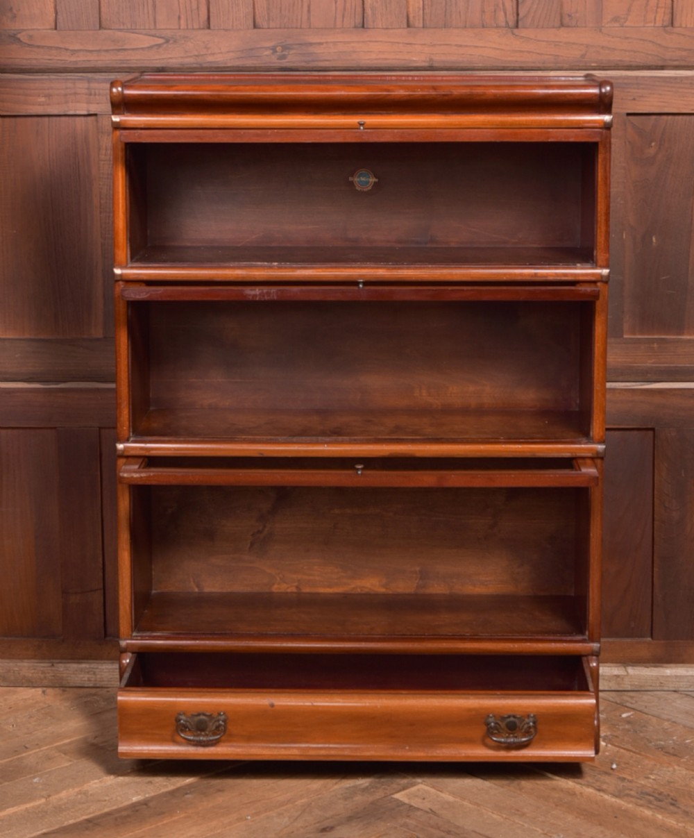 Globe Wernicke 3 Sectional Bookcase View IX