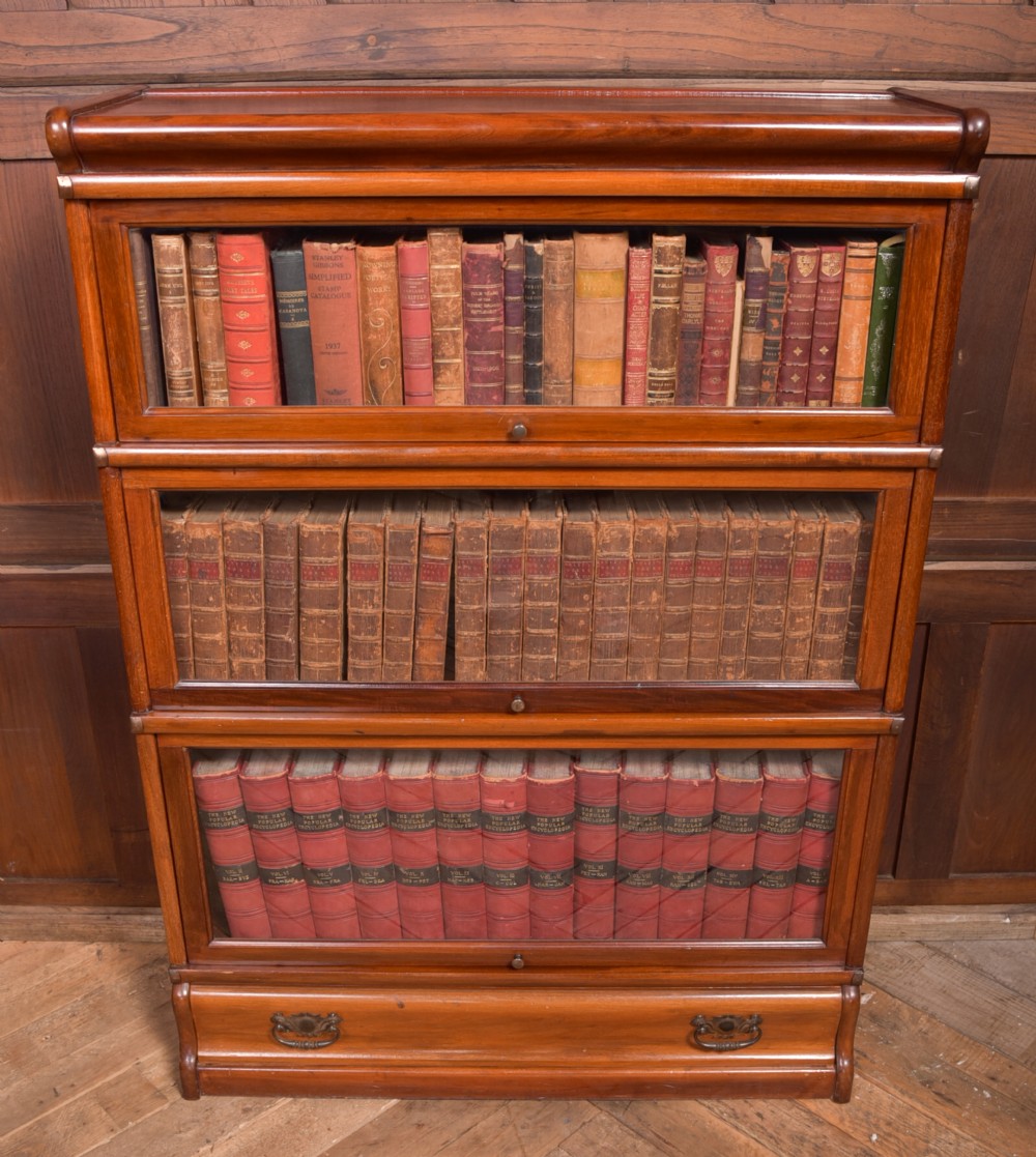 Globe Wernicke 3 Sectional Bookcase View XIX
