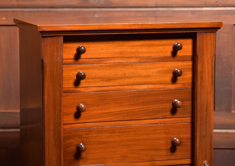 Victorian Mahogany Wellington Chest View II