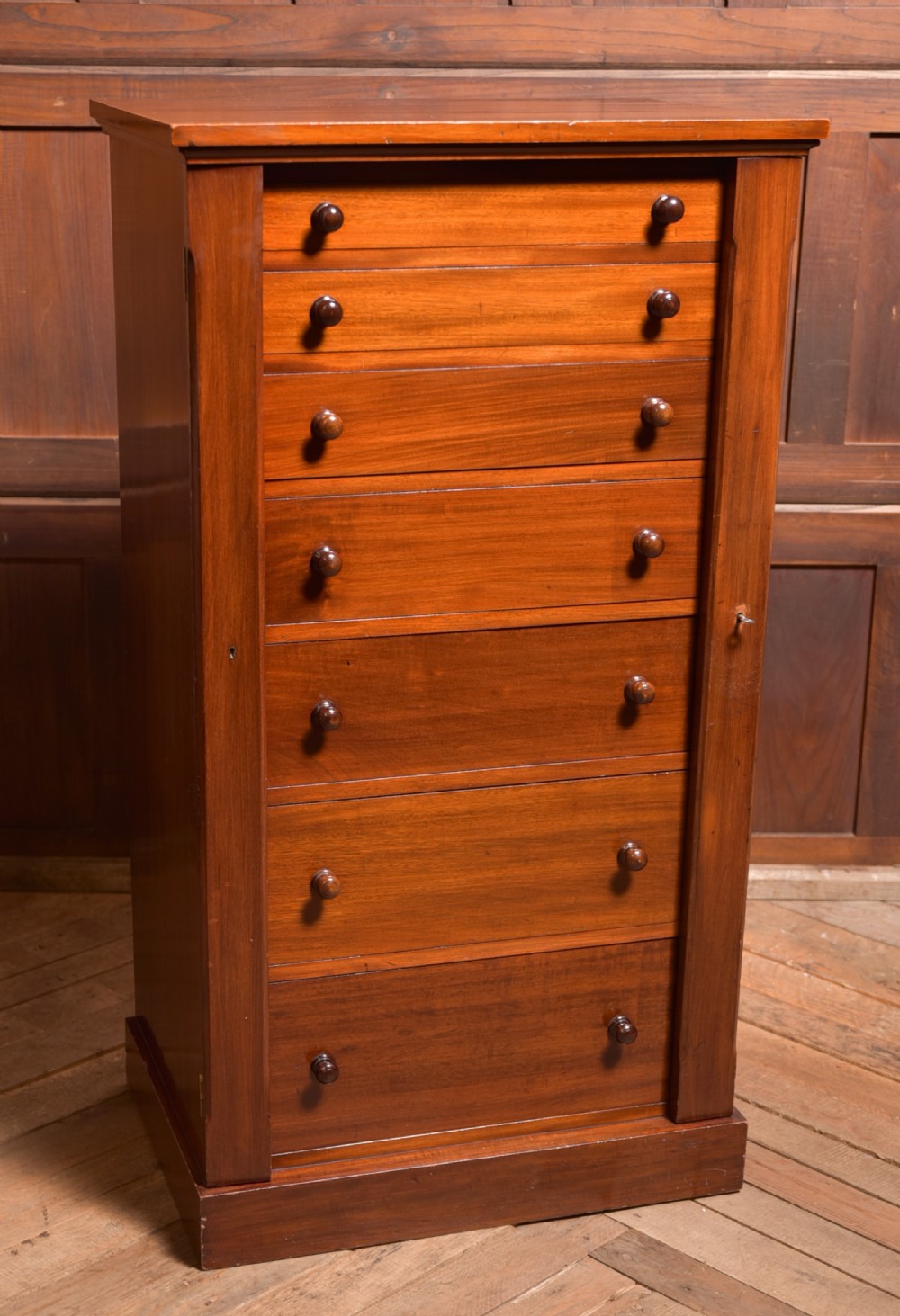 Victorian Mahogany Wellington Chest View III