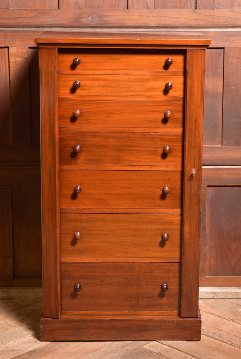 Victorian Mahogany Wellington Chest View XII