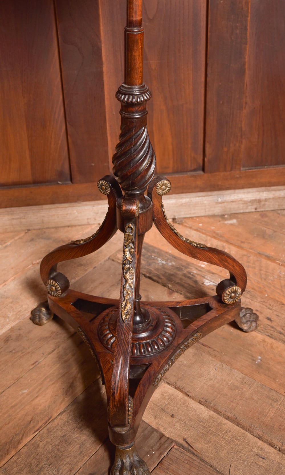 Pair of Regency Pole Screens View XII