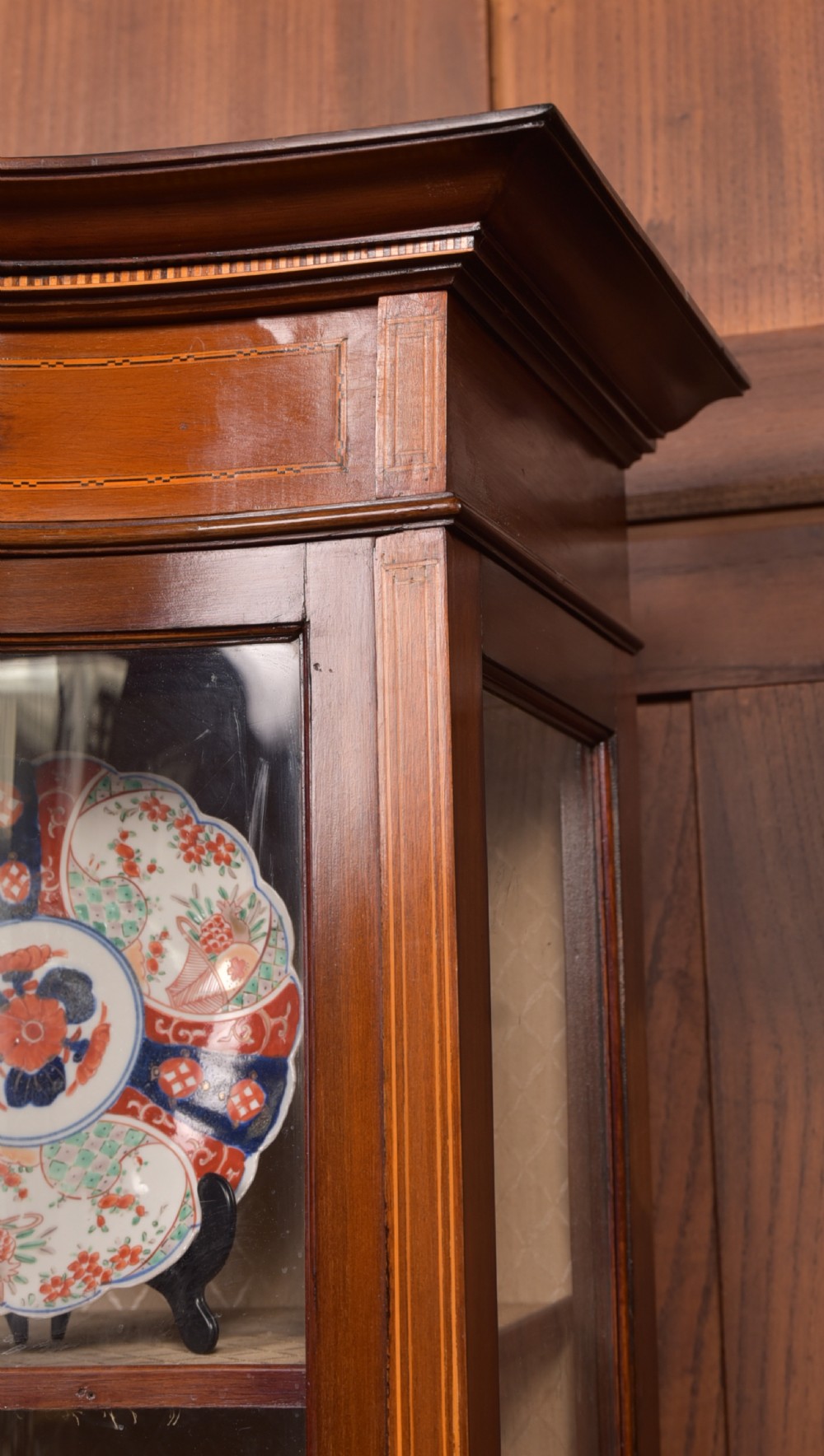Edwardian Display Cabinet View IX