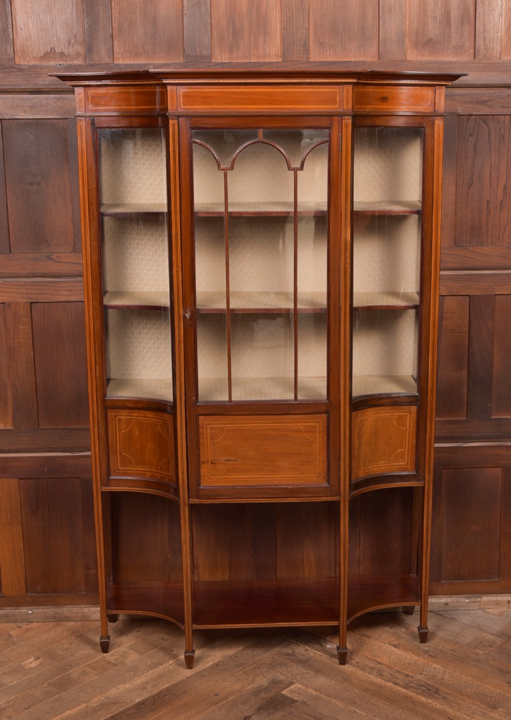 Edwardian Display Cabinet View XIX