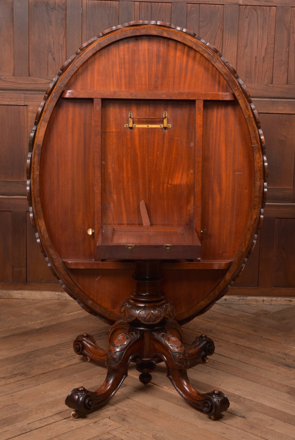 Victorian Snap Top Table View VI