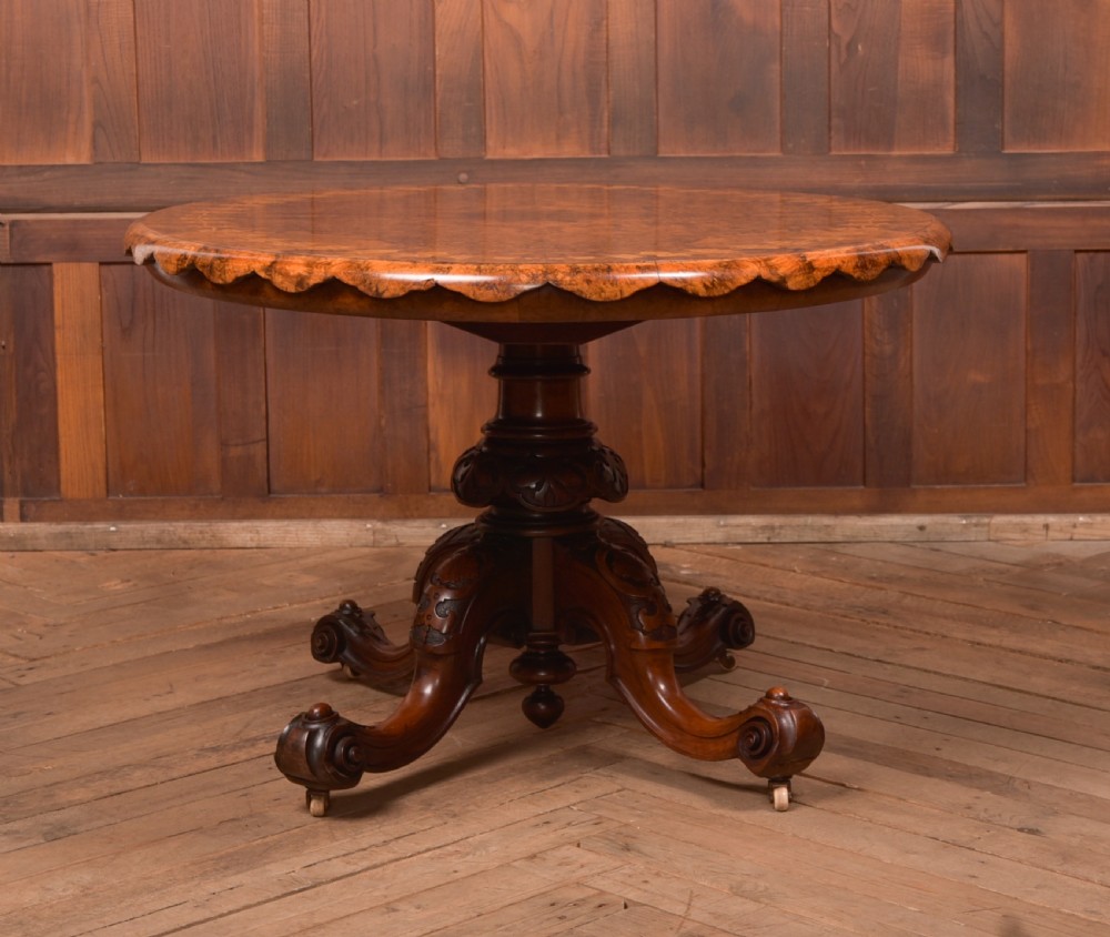 Victorian Snap Top Table View XI