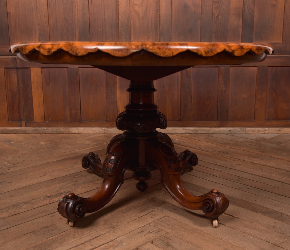 Victorian Snap Top Table View XII