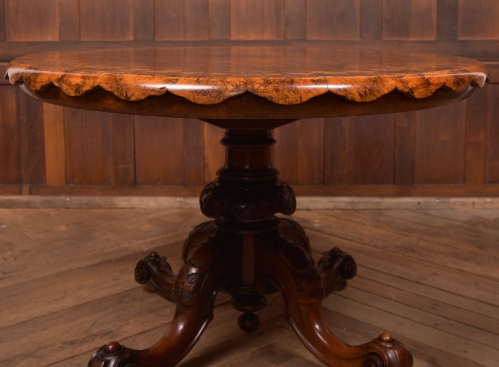 Victorian Snap Top Table View XIII