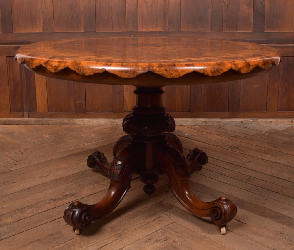 Victorian Snap Top Table View XIV