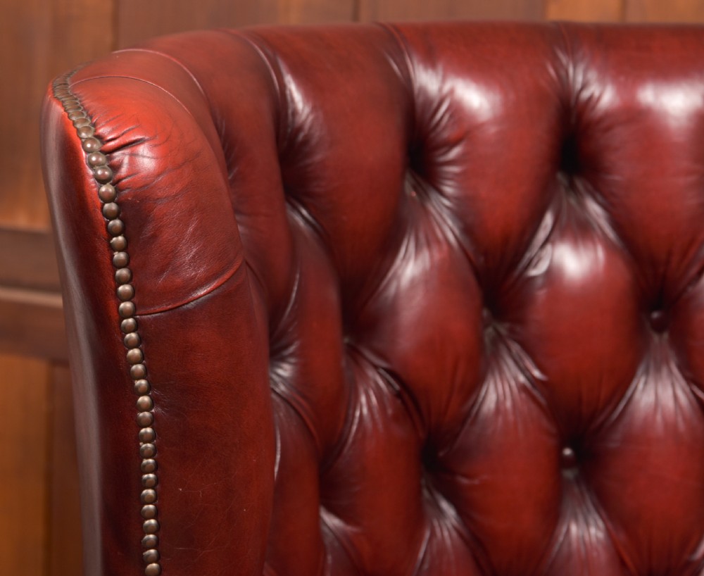 Chesterfield Leather Armchair View IV