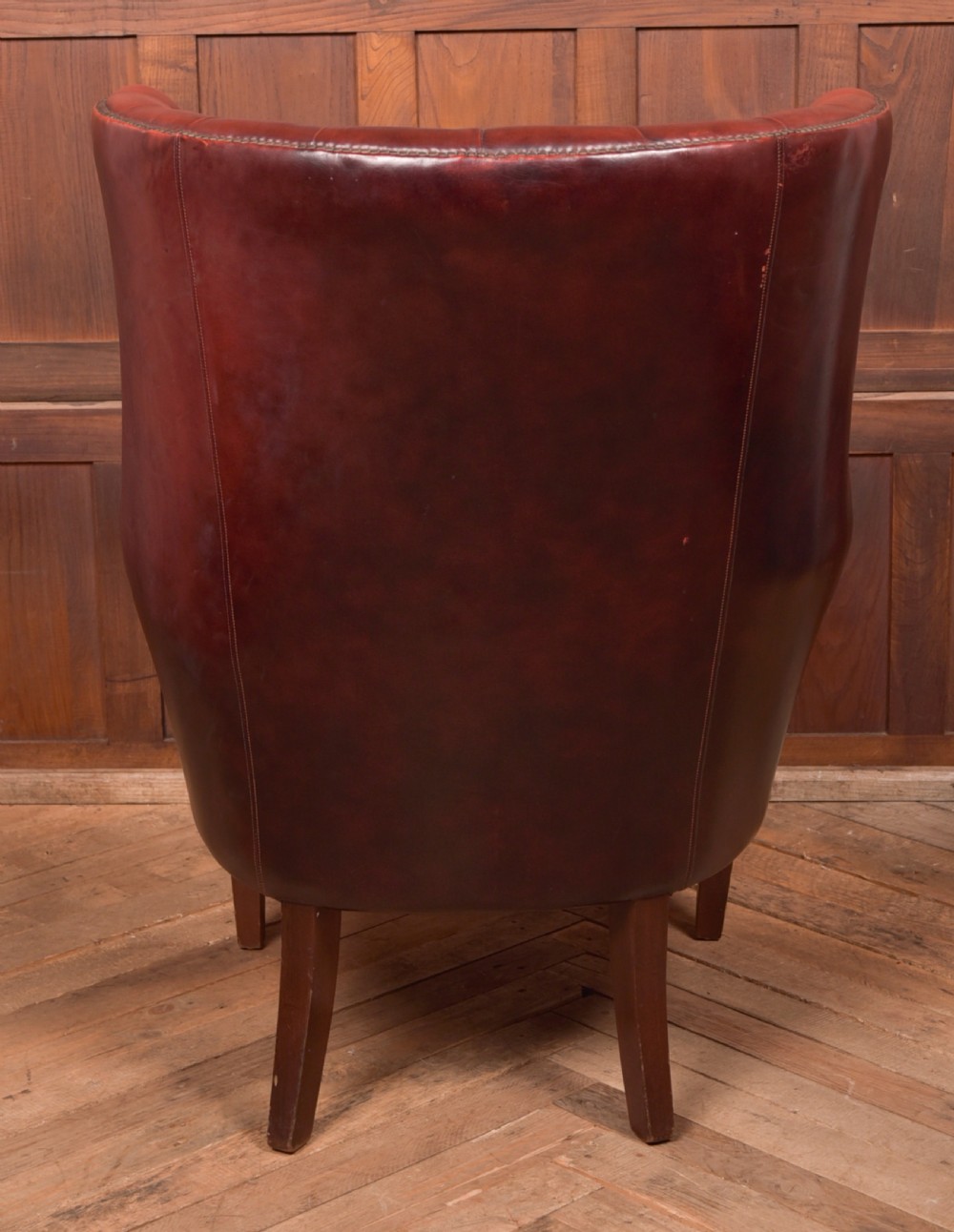 Chesterfield Leather Armchair View X