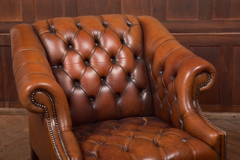 Chesterfield Leather Chair View II