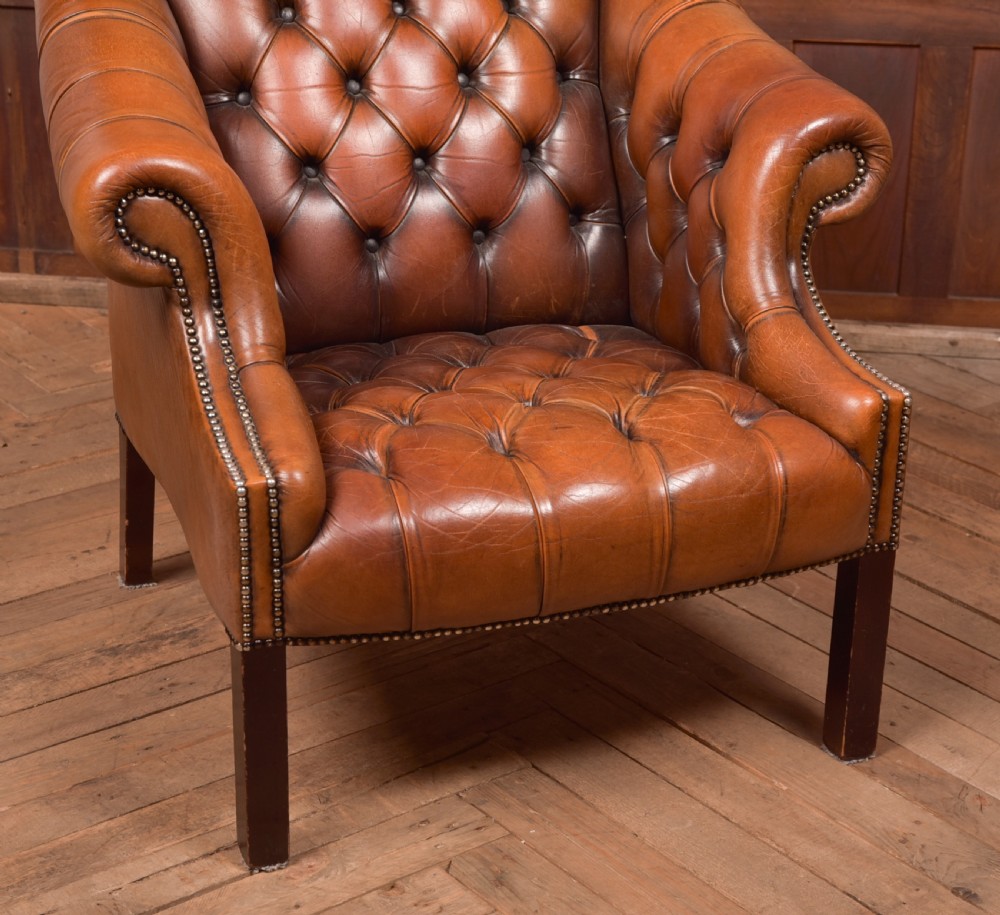 Chesterfield Leather Chair View III