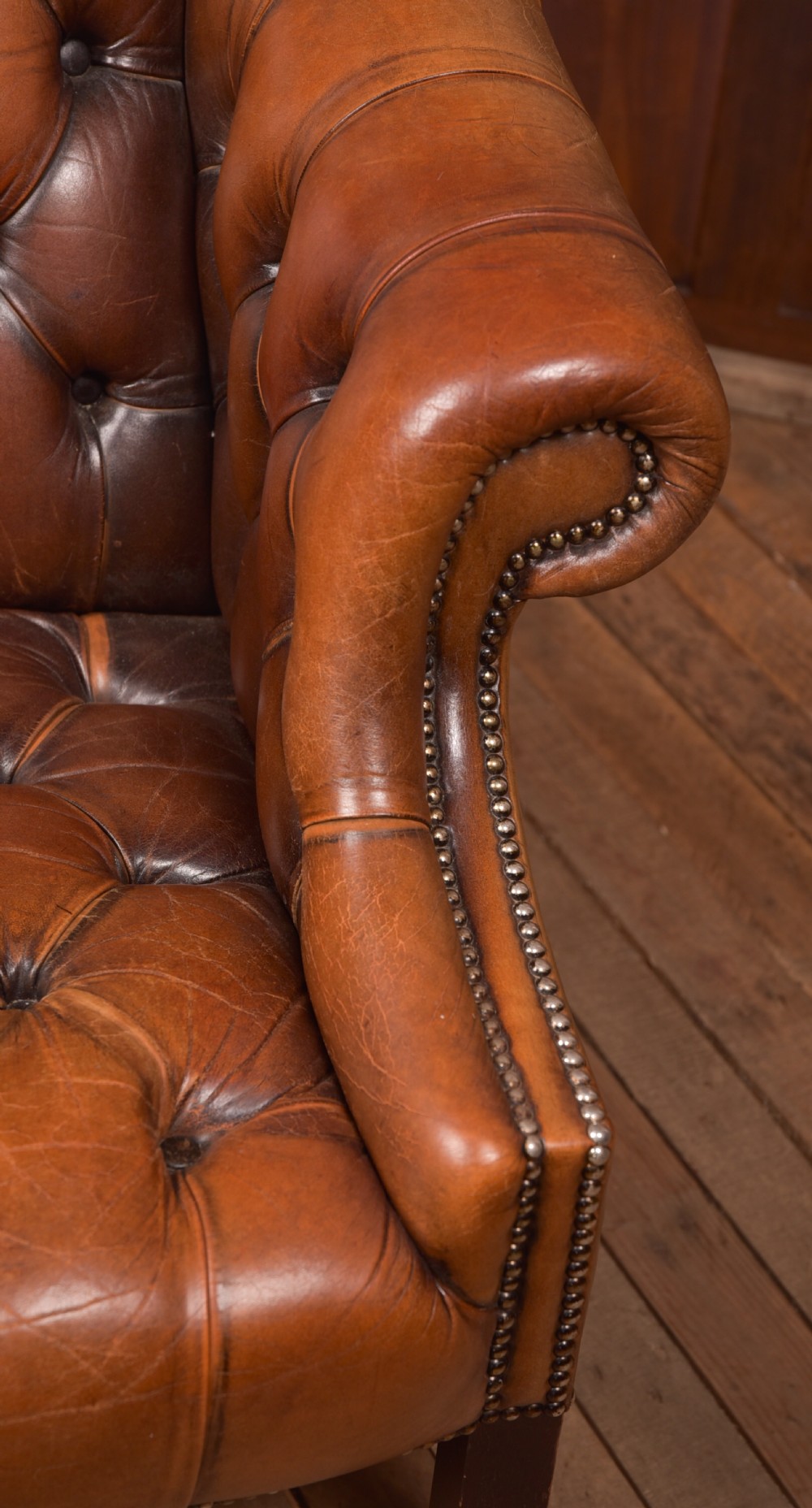 Chesterfield Leather Chair View IV