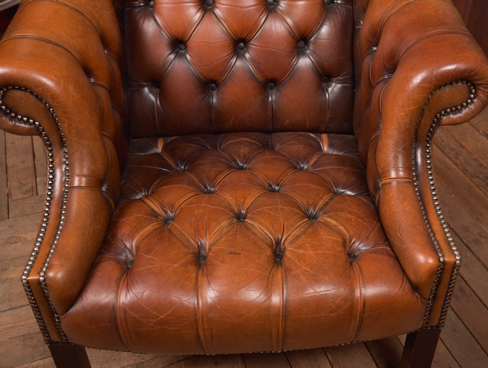 Chesterfield Leather Chair View VII