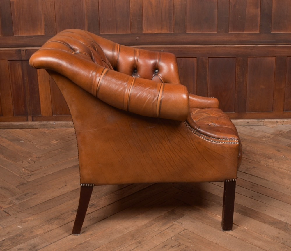 Chesterfield Leather Chair View VIII