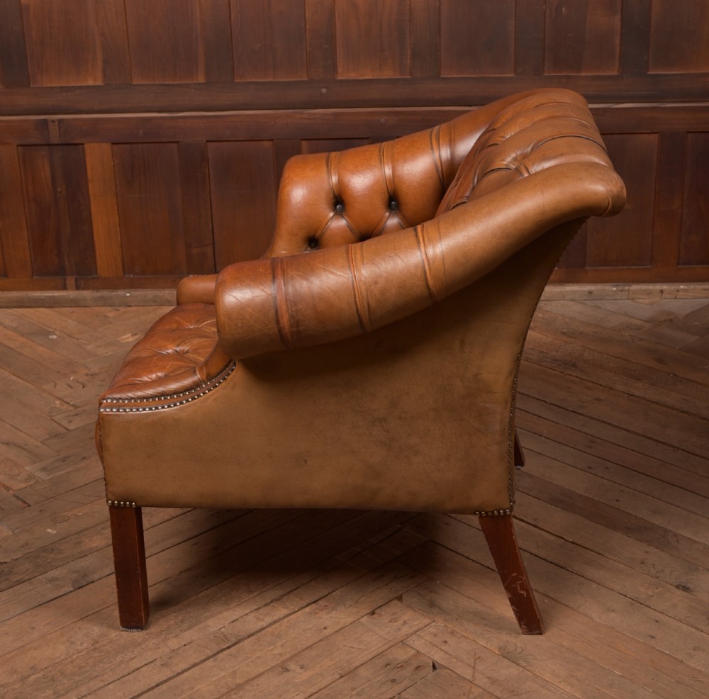 Chesterfield Leather Chair View XI