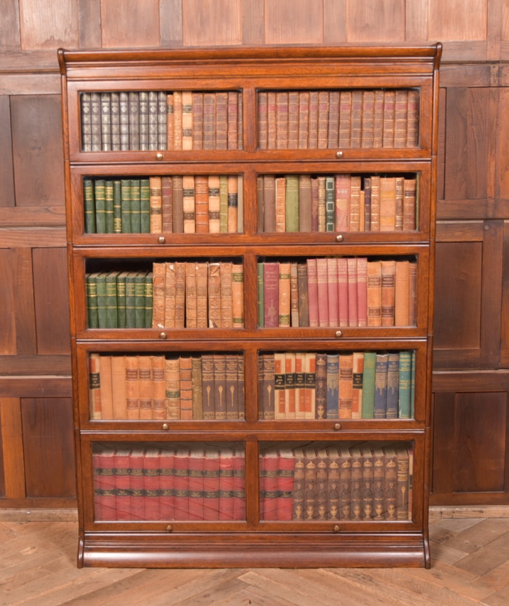 Oak 5 Sectional Bookcase