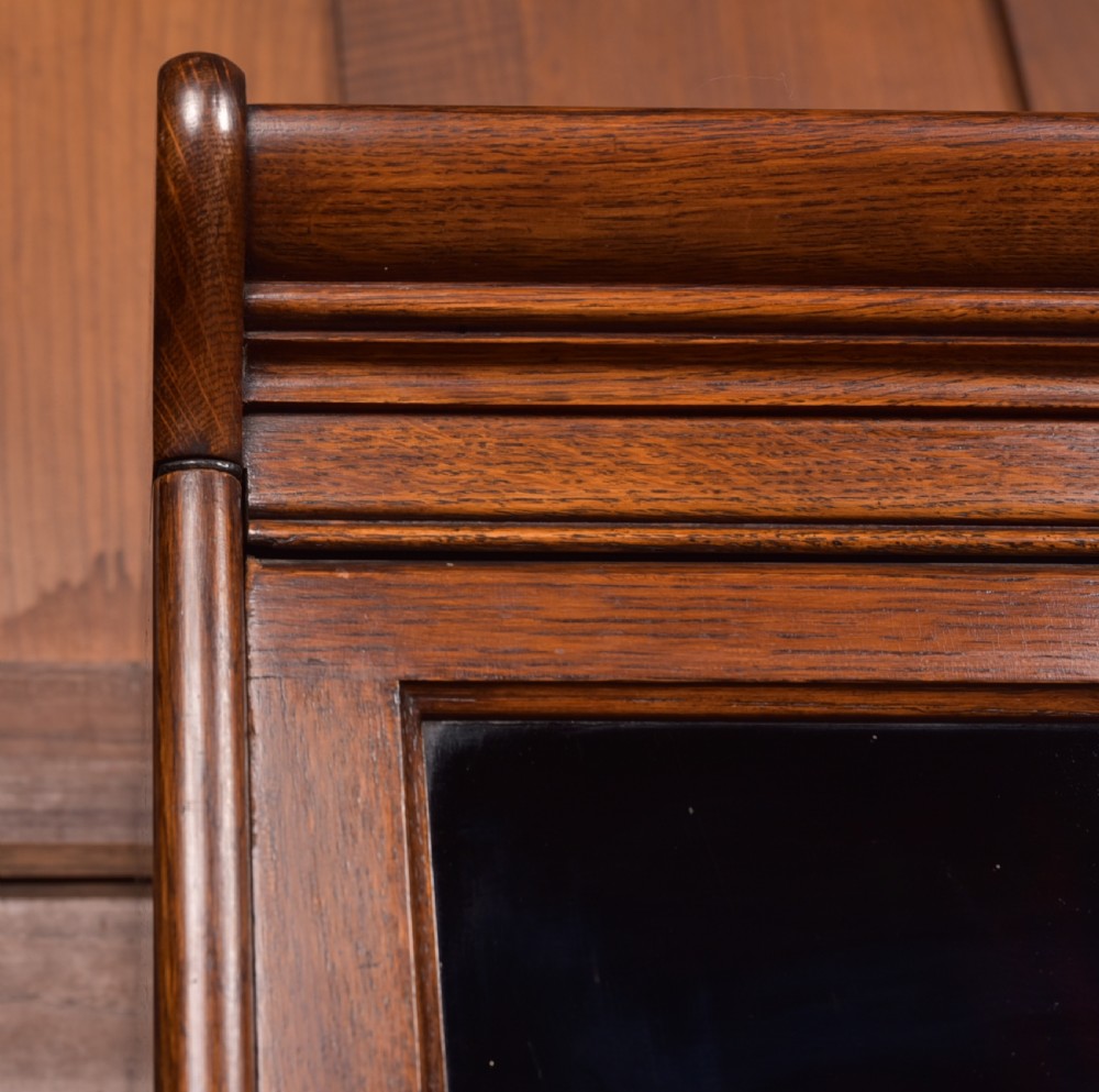 Oak 5 Sectional Bookcase View V