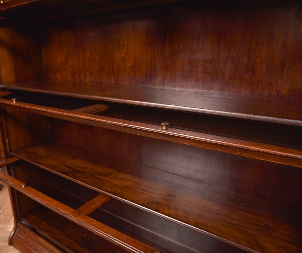 Oak 5 Sectional Bookcase View XIII