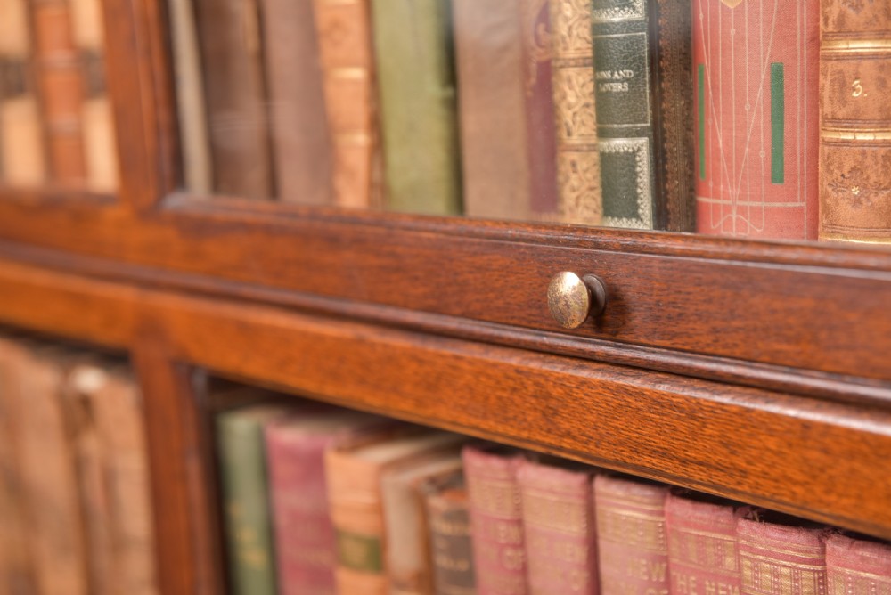 Oak 5 Sectional Bookcase View XVI